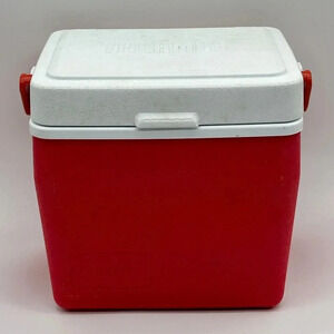 Thermos‎ Cooler Model 7708 80's 90's Red Vintage